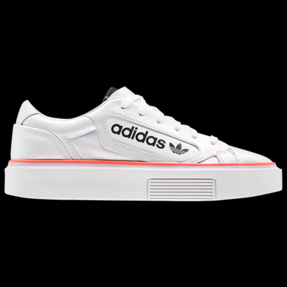 NEW!!!!! ADIDAS  Sleek Super Women's white/pink